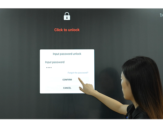 教育机教育机功能展示-屏幕锁