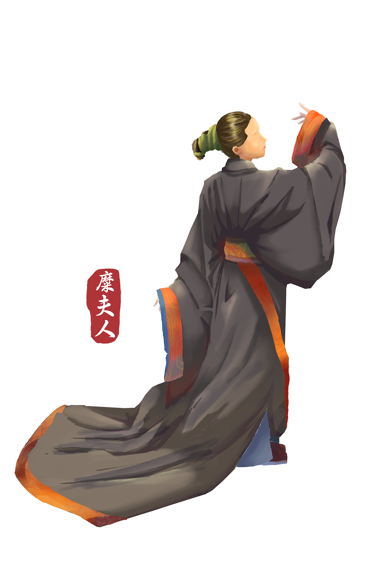 糜夫人（图ZNDAwNzM1MjIw） - 概念设定 - 站酷设计师大猪哥小猪弟原创素材 - 站酷ZCOOL