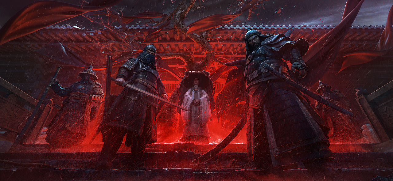 中国风练习（图ZNDAwNzM4ODky） - 品牌 - 站酷设计师大华爱画画原创素材 - 站酷ZCOOL