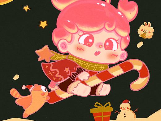 🎄圣诞潮玩｜小雪人也有圣诞礼物呐～