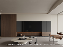 意式极简风 客餐厅 X 混沌空间效果表现