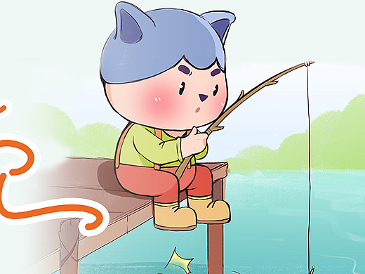 水边垂钓记