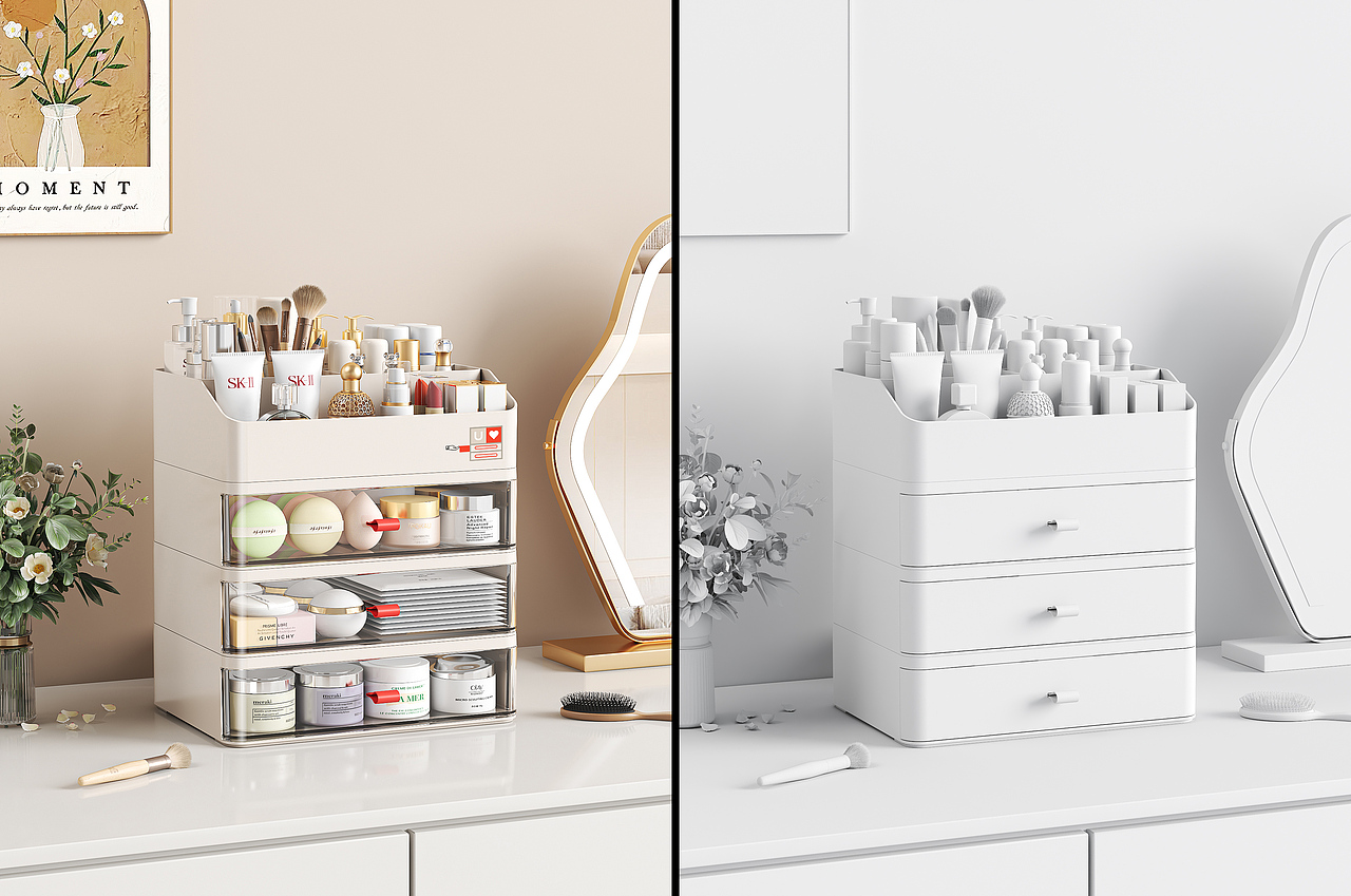 2025年终 电商收纳类目渲染作品（图ZNDAwNzQ1MjQ0） - 产品 - 站酷设计师俊越设计原创素材 - 站酷ZCOOL