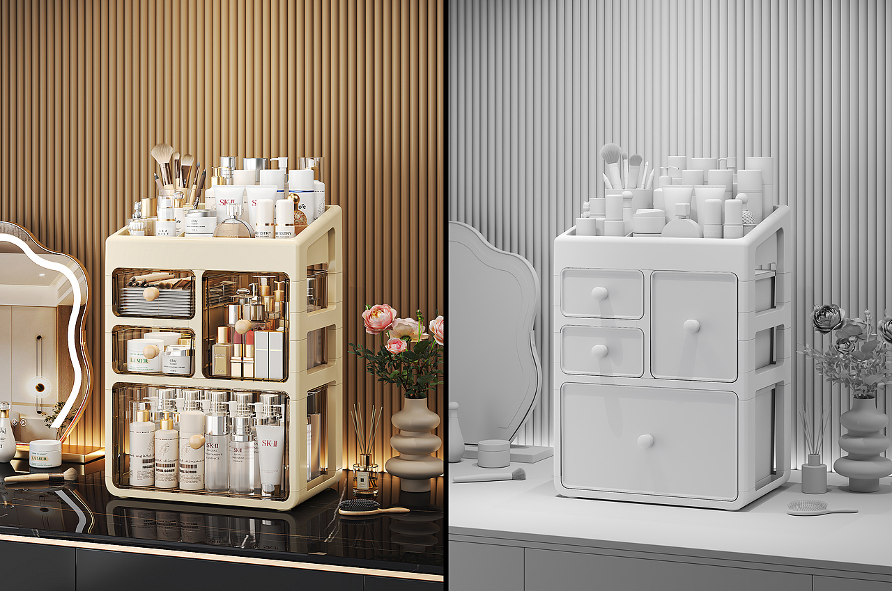 2025年终 电商收纳类目渲染作品（图ZNDAwNzQ1MjA0） - 产品 - 站酷设计师俊越设计原创素材 - 站酷ZCOOL