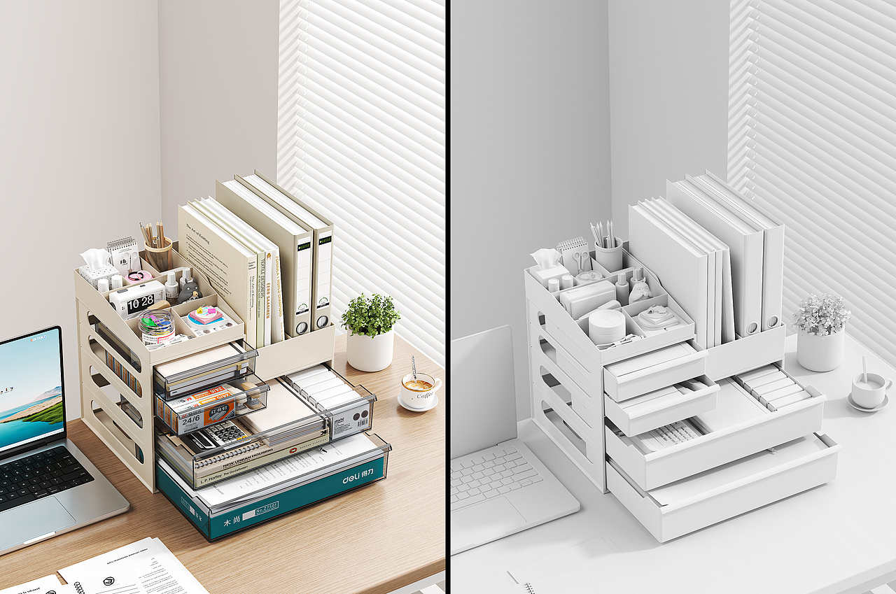 2025年终 电商收纳类目渲染作品（图ZNDAwNzQ1MjE2） - 产品 - 站酷设计师俊越设计原创素材 - 站酷ZCOOL