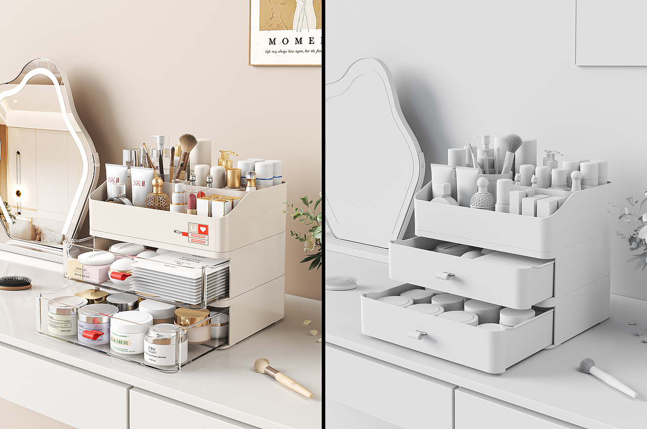 2025年终 电商收纳类目渲染作品（图ZNDAwNzQ1MjQ4） - 产品 - 站酷设计师俊越设计原创素材 - 站酷ZCOOL