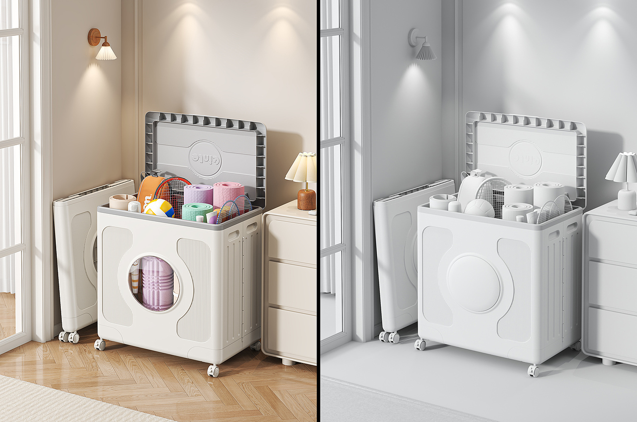 2025年终 电商收纳类目渲染作品（图ZNDAwNzQ1MzA4） - 产品 - 站酷设计师俊越设计原创素材 - 站酷ZCOOL