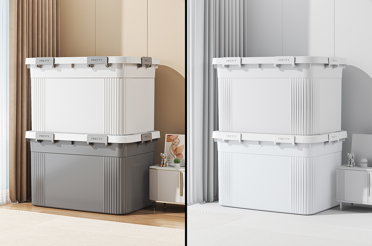 2025年终 电商收纳类目渲染作品（图ZNDAwNzQ1MzMy） - 产品 - 站酷设计师俊越设计原创素材 - 站酷ZCOOL