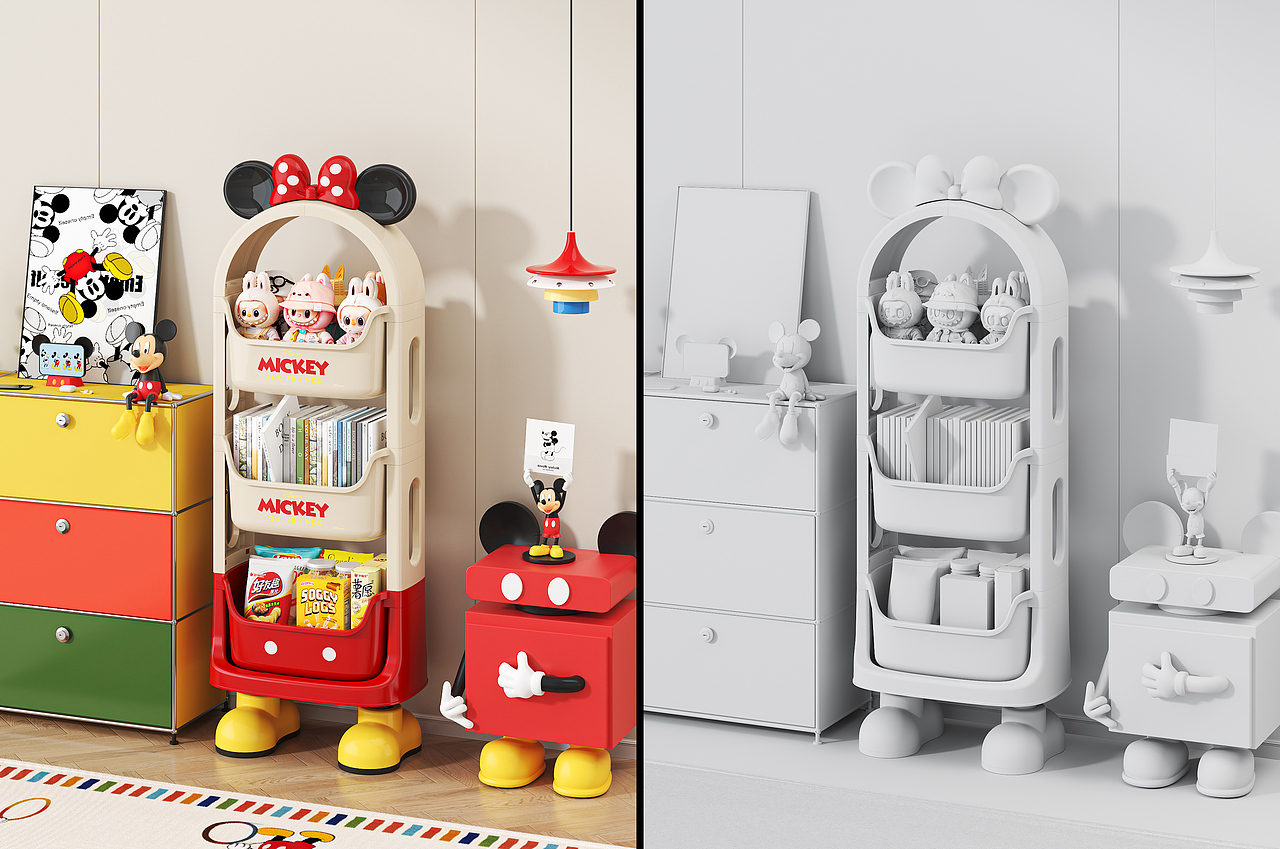 2025年终 电商收纳类目渲染作品（图ZNDAwNzQ1MjY0） - 产品 - 站酷设计师俊越设计原创素材 - 站酷ZCOOL