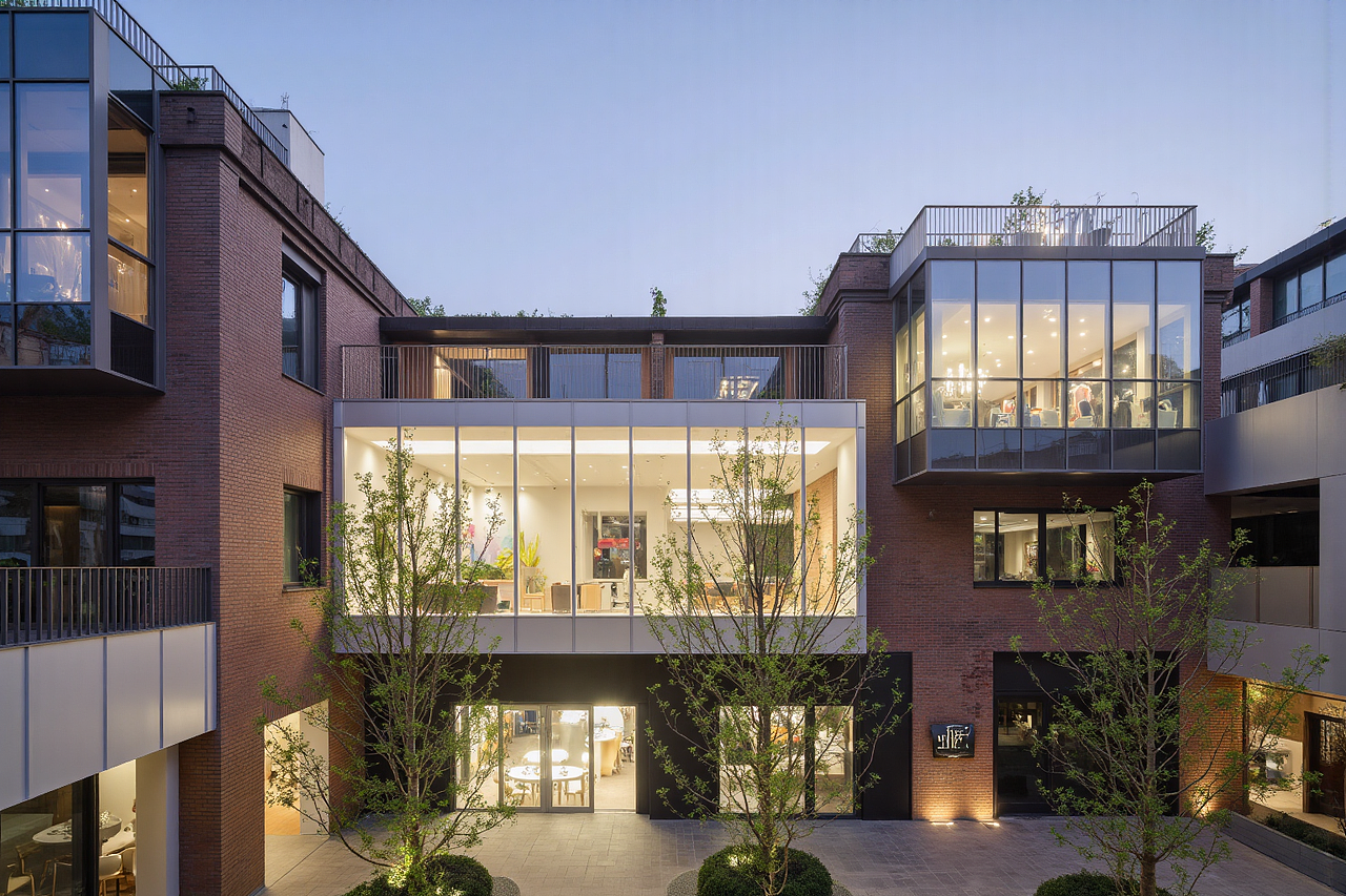 AI创意设计136-红砖商业街（图ZNDAwNzQ1MTcy） - 建筑设计 - 站酷设计师GLMar原创素材 - 站酷ZCOOL