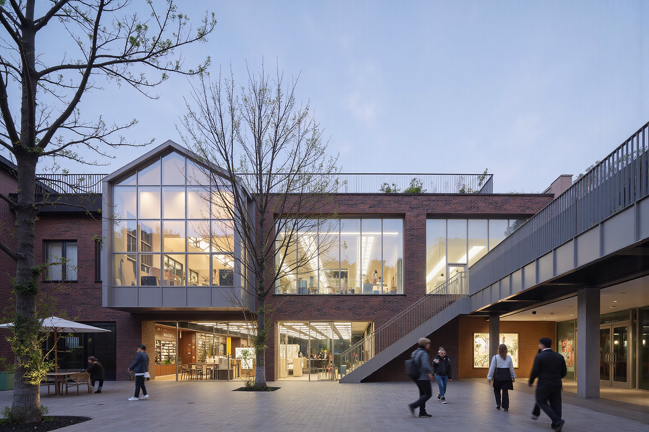 AI创意设计136-红砖商业街（图ZNDAwNzQ1MTc2） - 建筑设计 - 站酷设计师GLMar原创素材 - 站酷ZCOOL