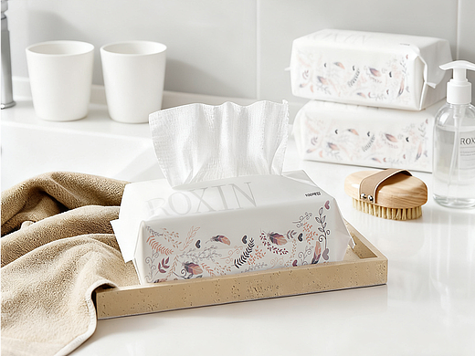 抽纸 棉柔巾拍摄