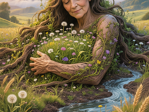 母亲是大地，能承载万物