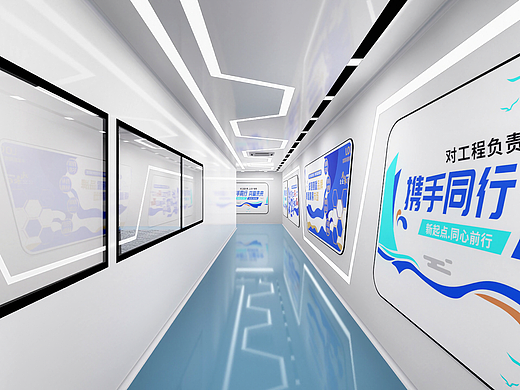 选矿车间洁净走廊BIM漫游