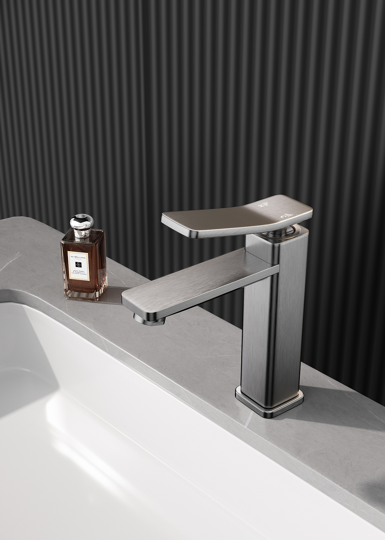 卫浴水龙头渲染（图ZNDAwNzY0MDYw） - 生活用品 - 站酷设计师光线追踪原创素材 - 站酷ZCOOL