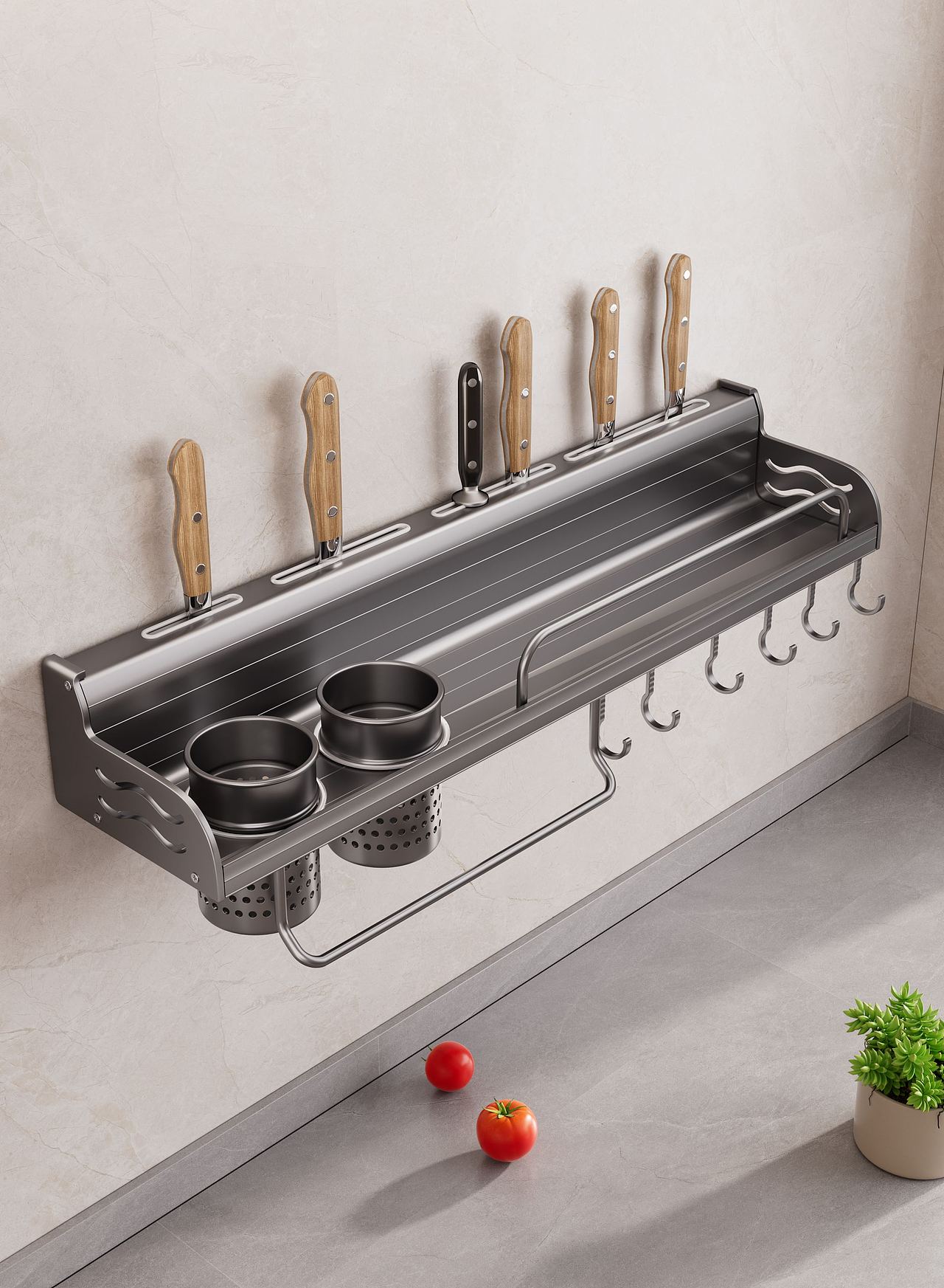 近一年的卫浴置物架渲染（图ZNDAwNzY1MDY0） - 产品 - 站酷设计师光线追踪原创素材 - 站酷ZCOOL