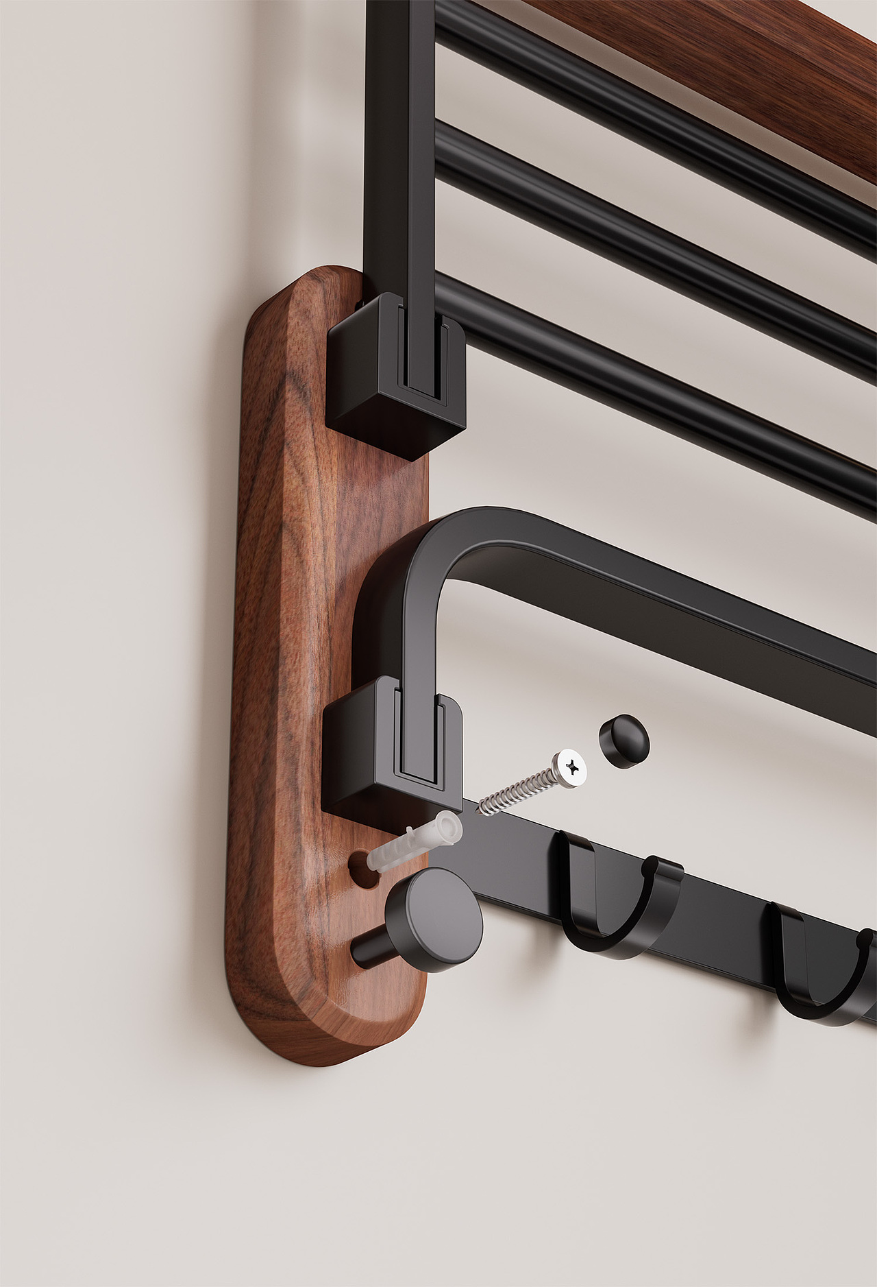 近一年的卫浴置物架渲染（图ZNDAwNzY1MDgw） - 产品 - 站酷设计师光线追踪原创素材 - 站酷ZCOOL