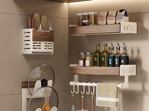 近一年的卫浴置物架渲染（个人主页-ZNzI5NzMwNzI=） - 产品 - 站酷设计师光线追踪原创素材 - 站酷ZCOOL