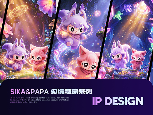 【SIKA & PAPA】 | 潮玩IP设计