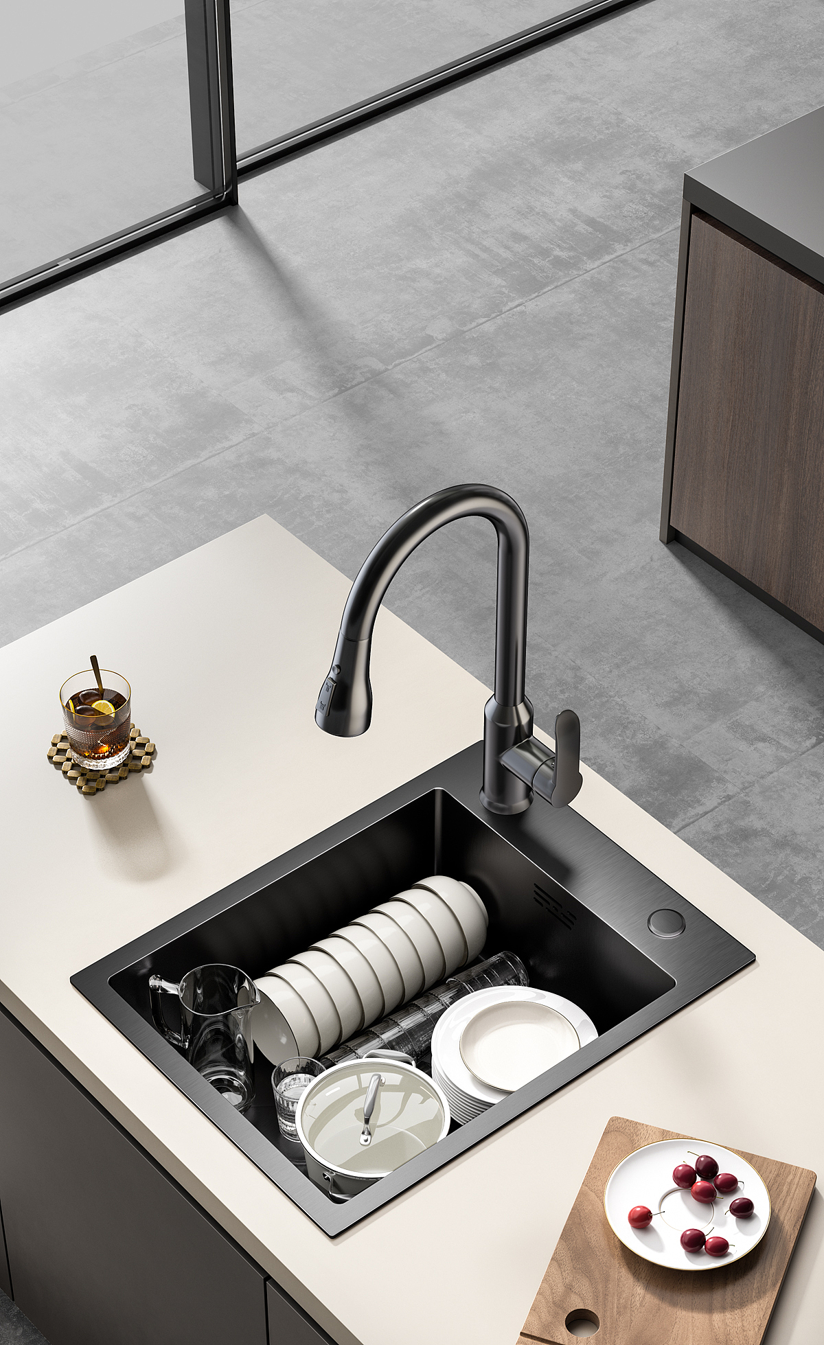 卫浴水龙头渲染（图ZNDAwNzY2MTI0） - 生活用品 - 站酷设计师光线追踪原创素材 - 站酷ZCOOL