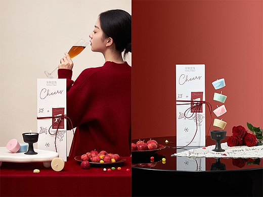 香薰蜡烛新年礼盒/宋朝香薰 X 逆光者视觉