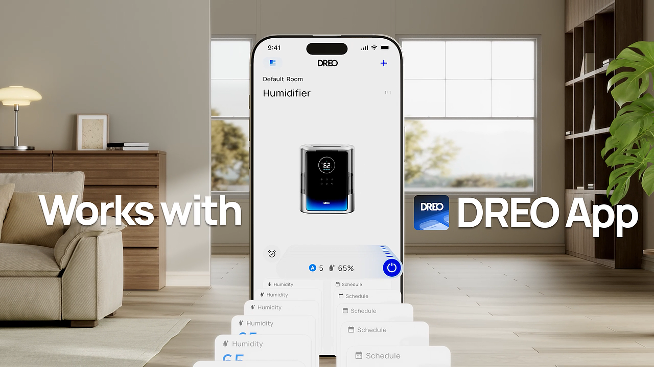 DREO｜HM717S 加湿器海外TVC「三维卖点版」（图ZNDAwNzcwMDgw） - 动画/影视 - 站酷设计师比奇堡的刁民原创素材 - 站酷ZCOOL