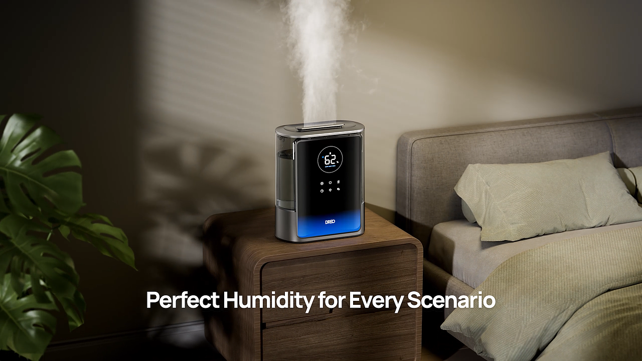 DREO｜HM717S 加湿器海外TVC「三维卖点版」（图ZNDAwNzcwMTQw） - 动画/影视 - 站酷设计师比奇堡的刁民原创素材 - 站酷ZCOOL