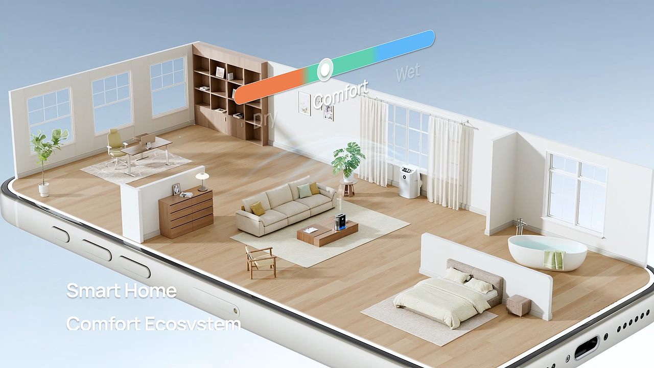 DREO｜HM717S 加湿器海外TVC「三维卖点版」（图ZNDAwNzcwMTI4） - 动画/影视 - 站酷设计师比奇堡的刁民原创素材 - 站酷ZCOOL