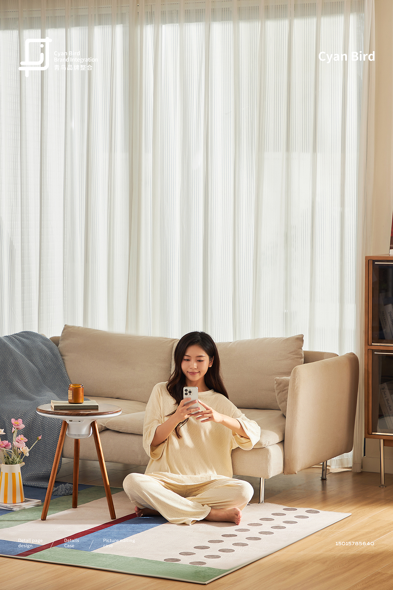 E:cue X 青鸟视觉 X 智能边几 | 详情页分享（图ZNDAwNzcwNzI4） - 电商 - 站酷设计师青鸟品牌整合原创素材 - 站酷ZCOOL