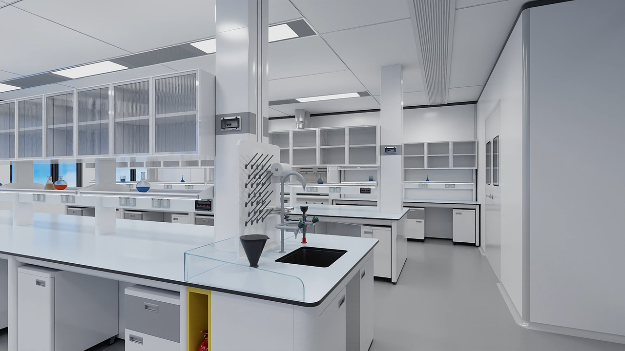 標(biāo)準(zhǔn)實(shí)驗(yàn)室《設(shè)計(jì)思路介紹BIM漫游》（圖ZNDAwNzczMDQ0） - 場景 - 站酷設(shè)計(jì)師BIM工程服務(wù)原創(chuàng)素材 - 站酷ZCOOL