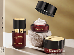 化妆品 护肤品 静物拍摄 三件套精修场景图 广州摄影