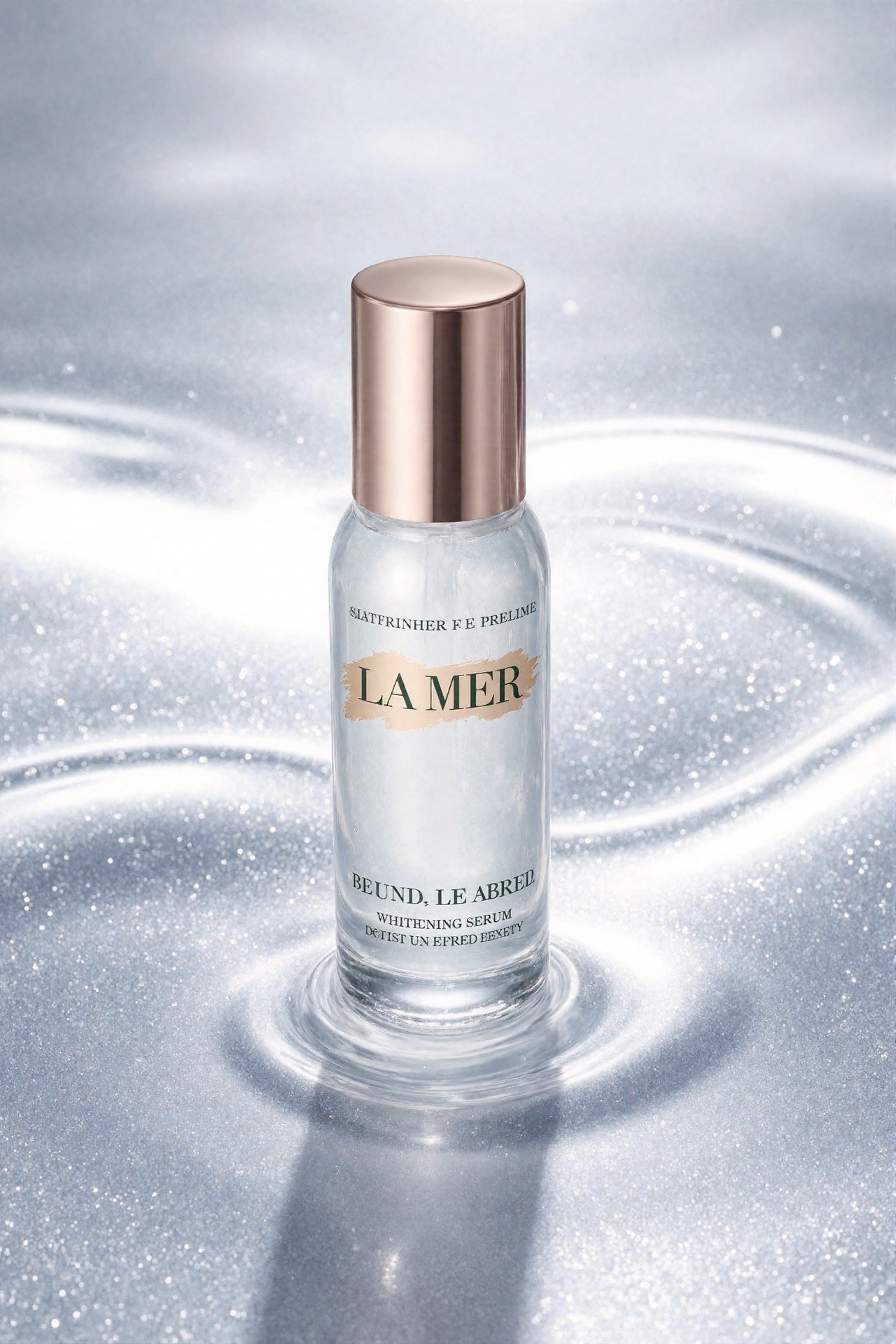 海蓝之谜护肤精华液产品场景图渲染AIGC生成（图ZNDAwNzgxMTQ4） - 产品 - 站酷设计师埃迪AI原创素材 - 站酷ZCOOL