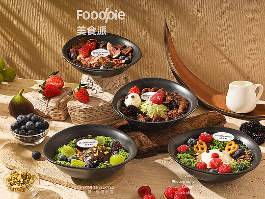 甜品摄影 | 欢喜燕 手作燕窝桃胶糖水甜品铺酸奶碗