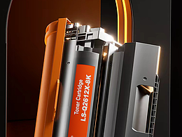 打印机耗材产品建模渲染 |   LS X NIUNIU 工作室