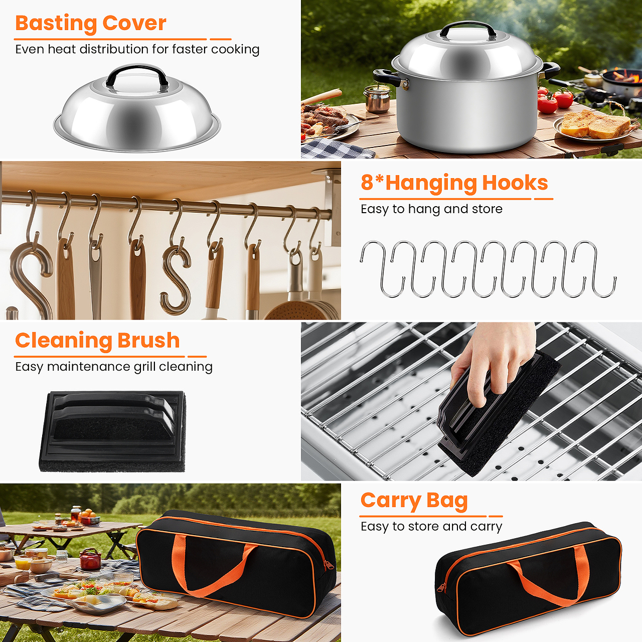 亚马逊主副图设计案例--烧烤配件（图ZNDAwNzg3NzIw） - 电商 - 站酷设计师梦珠原创素材 - 站酷ZCOOL