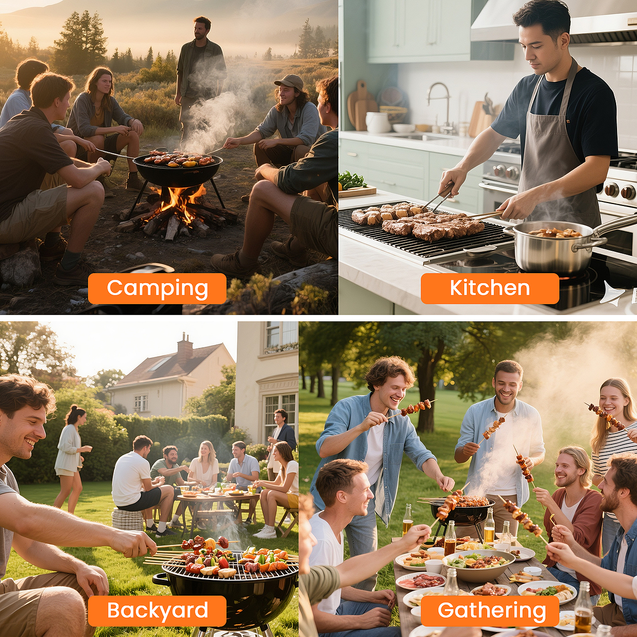 亚马逊主副图设计案例--烧烤配件（图ZNDAwNzg3NzI0） - 电商 - 站酷设计师梦珠原创素材 - 站酷ZCOOL