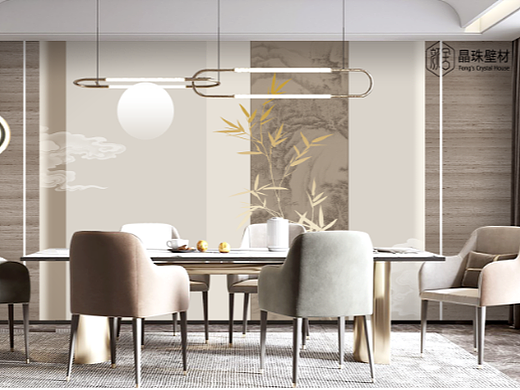 【颜舍・晶珠壁材】：云隙竹间（个人主页-ZNzI5NzU4NTI=） - 家装设计 - 站酷设计师颜舍晶制空间原创素材 - 站酷ZCOOL