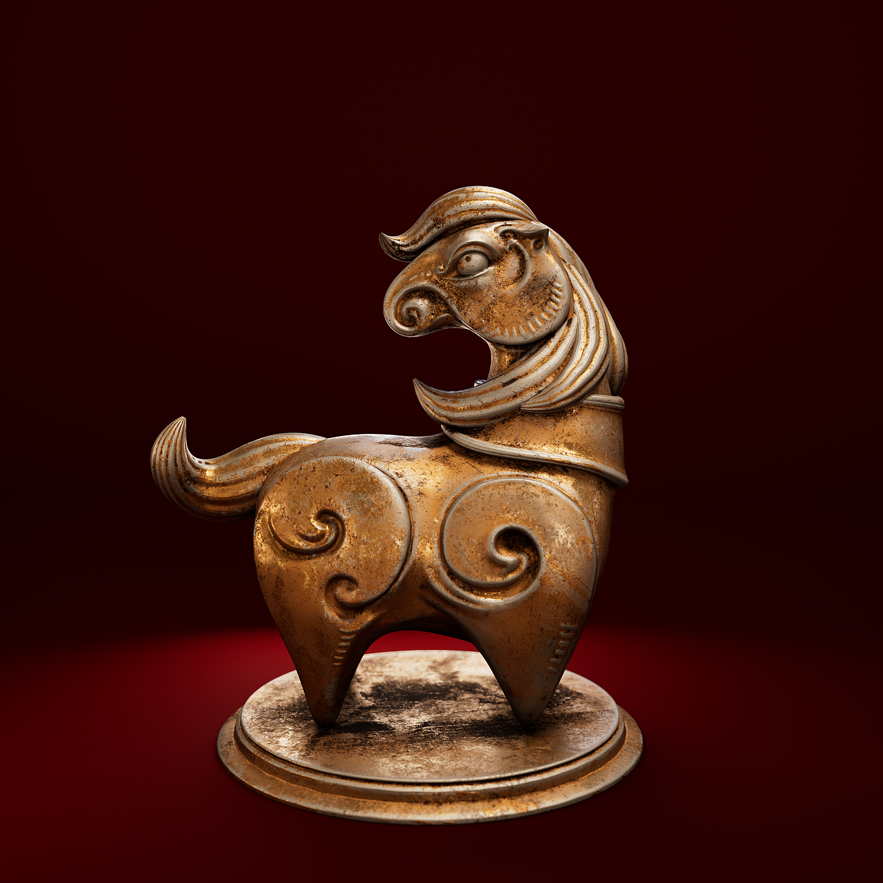 小马模型雕刻（图ZNDAwNzg4Mjc2） - Other - 站酷设计师半山道人原创素材 - 站酷ZCOOL