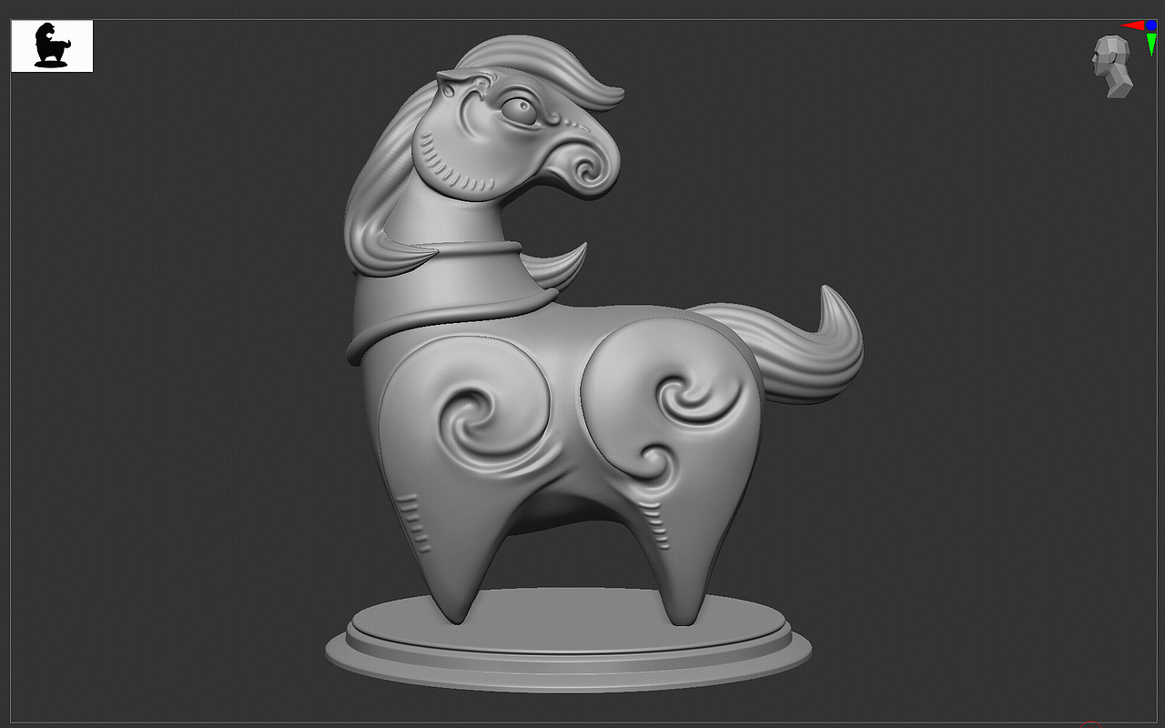 小马模型雕刻（图ZNDAwNzg4Mjgw） - Other - 站酷设计师半山道人原创素材 - 站酷ZCOOL