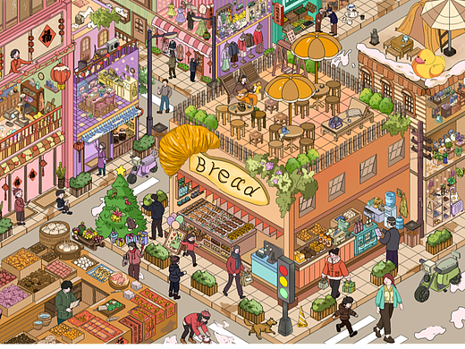 年年歲歲年年（個(gè)人主頁(yè)-ZNzI5NzYwNjQ=） - 商業(yè)插畫 - 站酷設(shè)計(jì)師畫畫的阿月原創(chuàng)素材 - 站酷ZCOOL