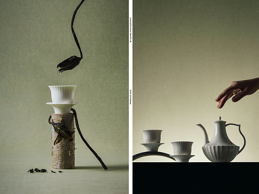 「克制之美｜白瓷茶器里的东方青绿」