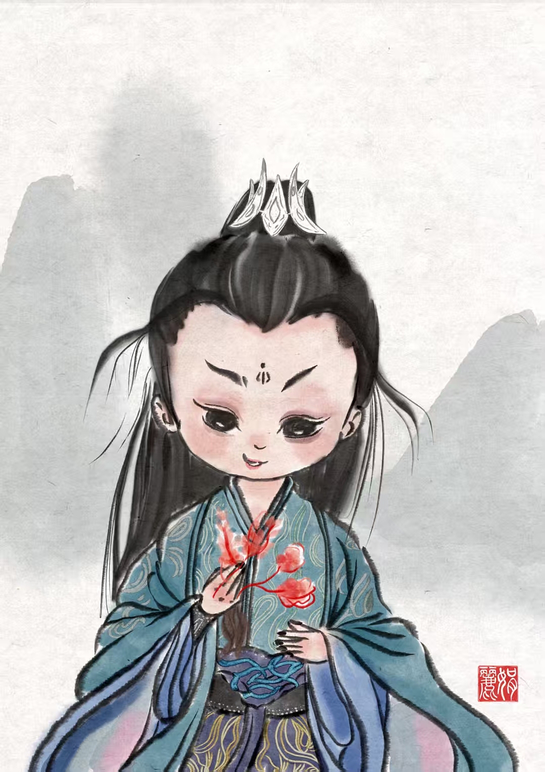 《凡人修仙传》电视剧人物Q版合集（图ZNDAwNzkyNDc2） - 艺术插画 - 站酷设计师Lizzy毛毛妈原创素材 - 站酷ZCOOL