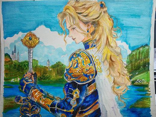 女将军（个人主页-ZNzI5NzY3NjA=） - 绘本 - 站酷设计师昭裕寻途原创素材 - 站酷ZCOOL