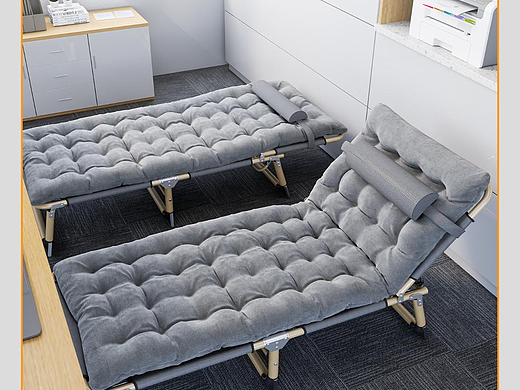 电商午休折叠床建模渲染全流程