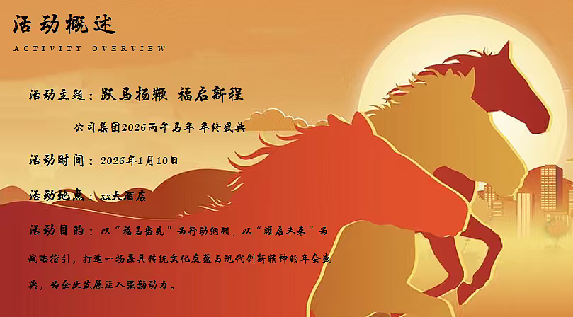 2026马年企业年终盛典年会总结尾牙活动方案（图ZNDAwODAzNzQ4） - 文案/策划 - 站酷设计师精英策划圈可分享原创素材 - 站酷ZCOOL