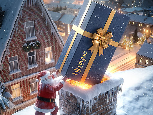 AI社媒海报：圣诞主题