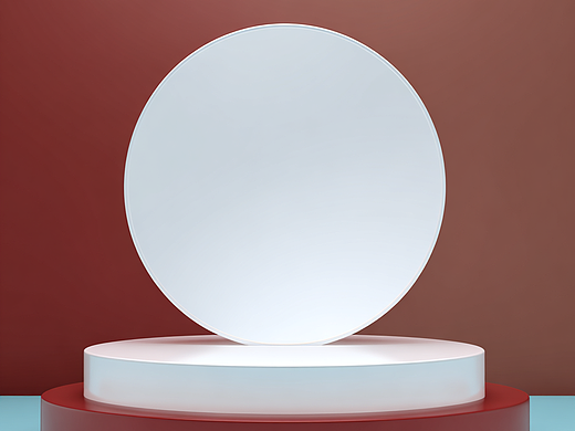 简约风电商产品展台