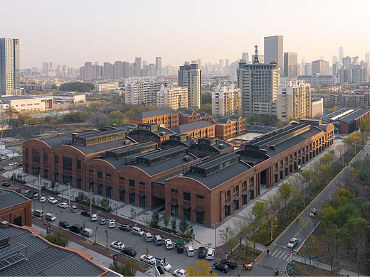 天津天拖五号厂房改造SU模型下载