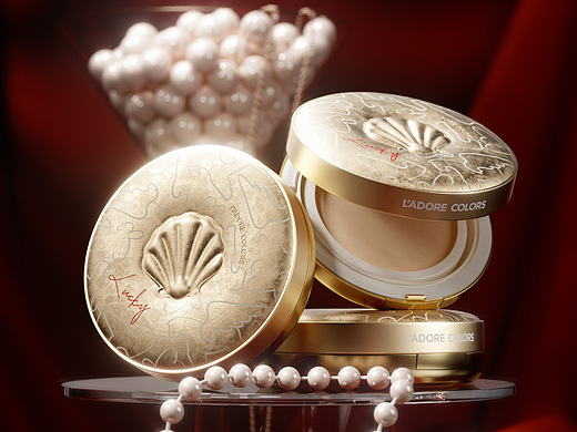 2025年下半年美妆产品渲染