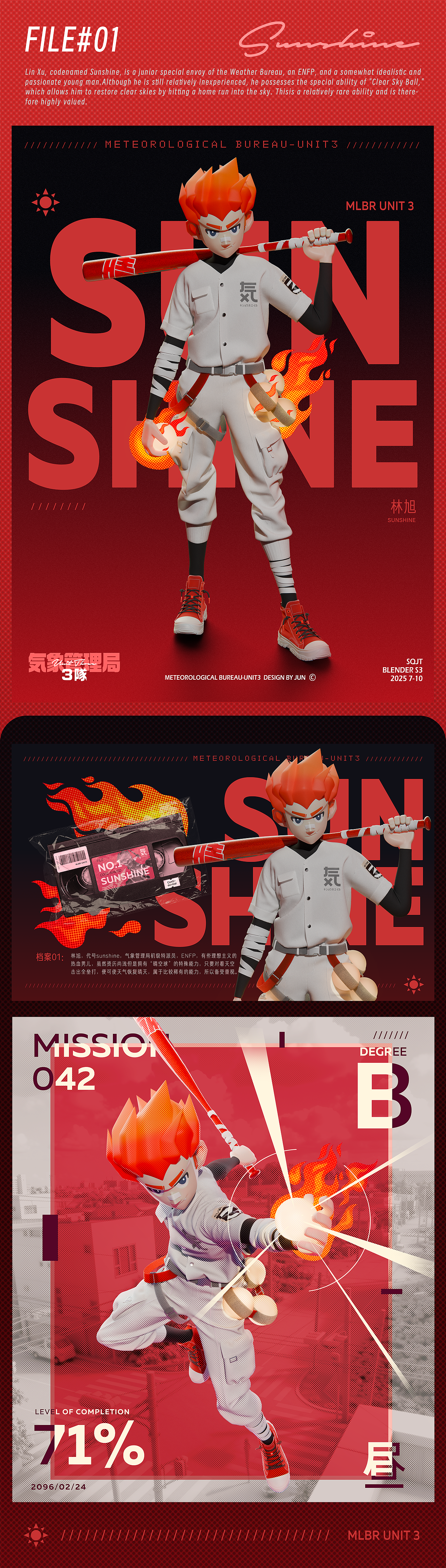 原创IP《气象管理局3队》设定与角色立绘（图ZNDAwODUyMjU2） - 人物/生物 - 站酷设计师kindsco原创素材 - 站酷ZCOOL